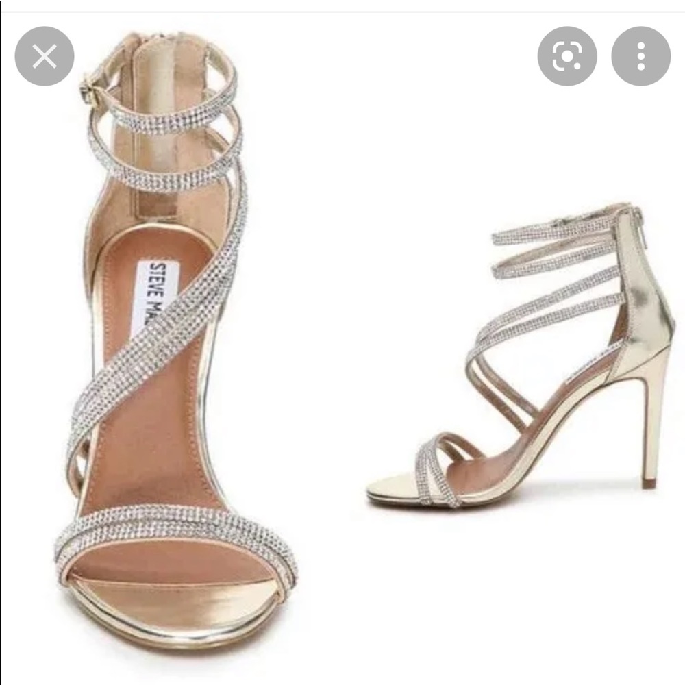 Gold Steve Madden Heels